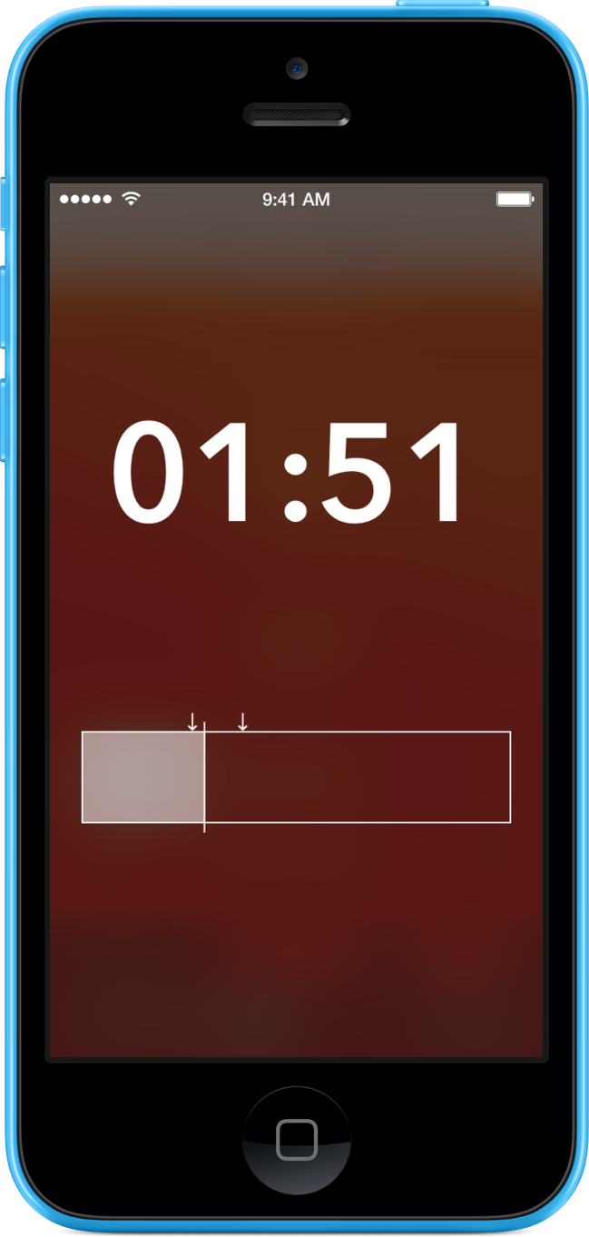 time scrubber screenshot